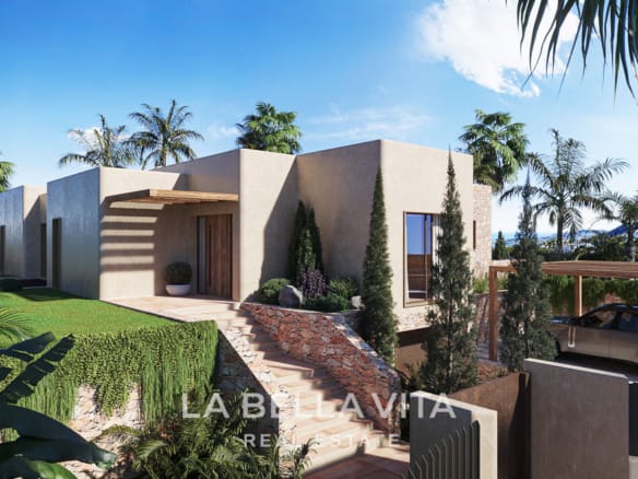 New build Mediterranean style villa with private pool, lift and garage for sale in Javea, Alicante, Spain