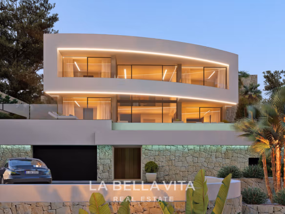 Premium New Build Villa with Private Pool and Garage for sale in Calpe, Costa Blanca