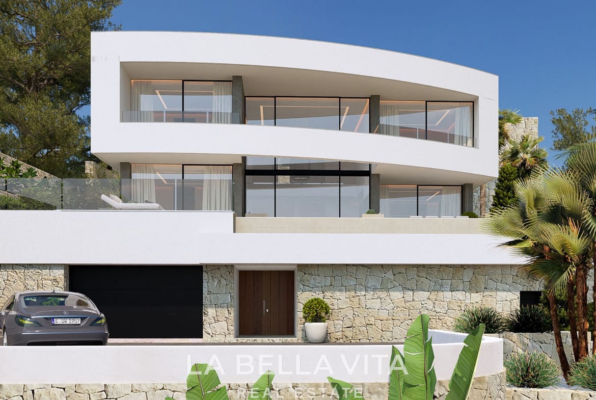 Premium New Build Villa with Private Pool and Garage for sale in Calpe, Costa Blanca