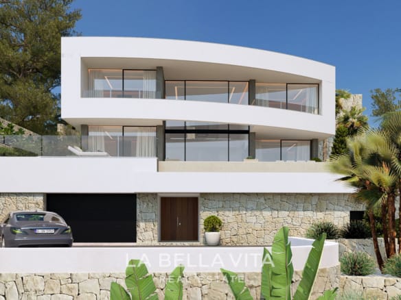 Premium New Build Villa with Private Pool and Garage for sale in Calpe, Costa Blanca