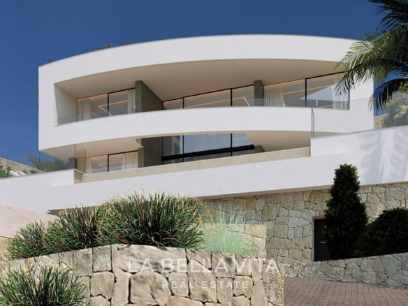 Premium New Build Villa with Private Pool and Garage for sale in Calpe, Costa Blanca