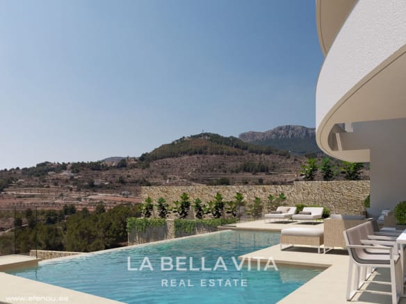 Premium New Build Villa with Private Pool and Garage for sale in Calpe, Costa Blanca