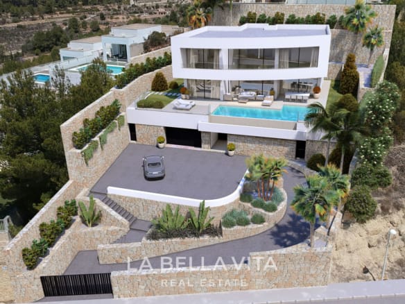 Premium New Build Villa with Private Pool and Garage for sale in Calpe, Costa Blanca