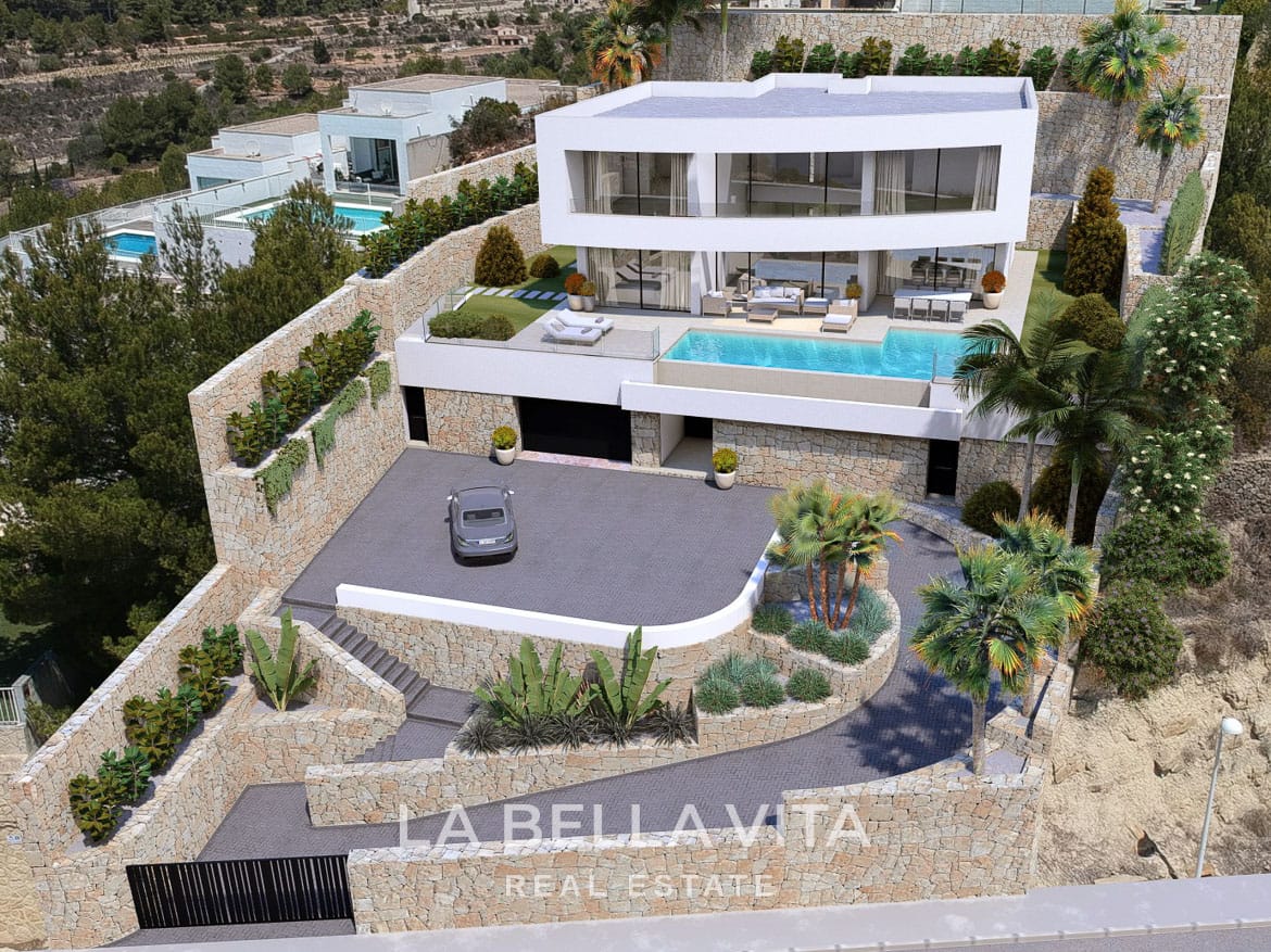 Premium New Build Villa with Private Pool and Garage for sale in Calpe, Costa Blanca