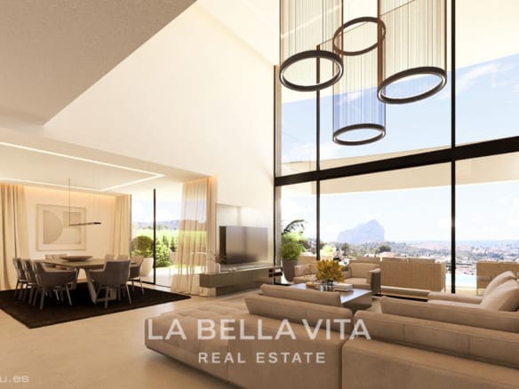 Premium New Build Villa with Private Pool and Garage for sale in Calpe, Costa Blanca