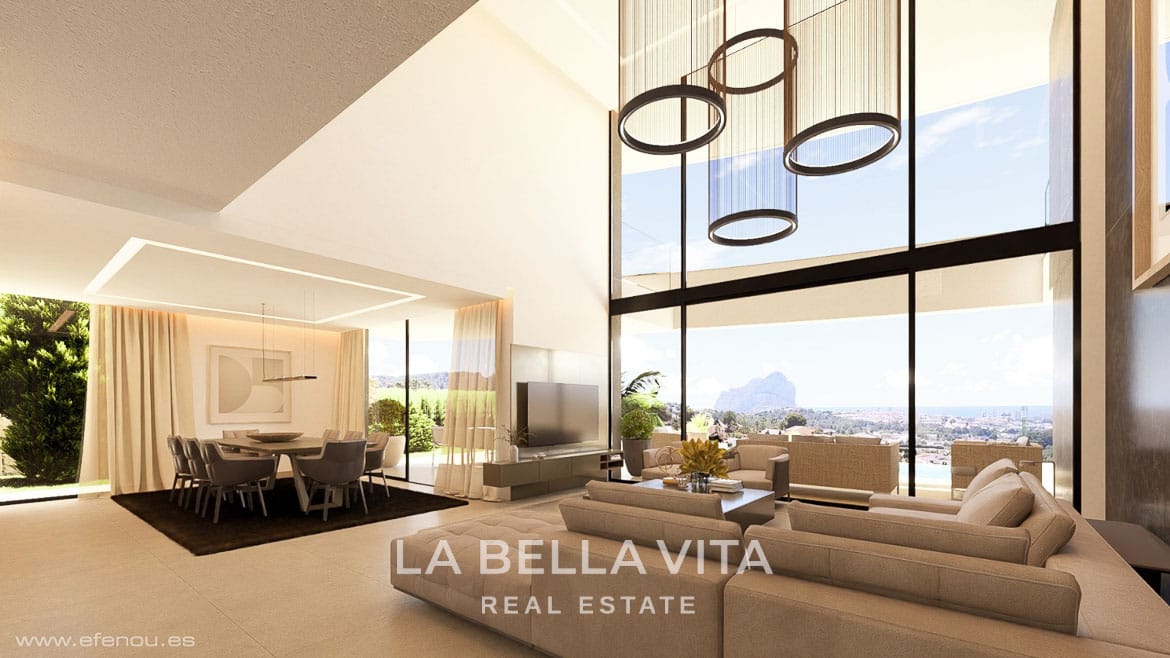 Premium New Build Villa with Private Pool and Garage for sale in Calpe, Costa Blanca