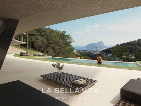 Spectacular Contemporary New-Build Villa with Panoramic Sea View for sale in Benissa