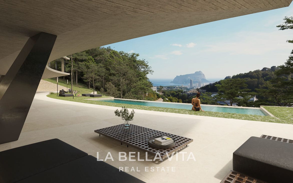 Spectacular Contemporary New-Build Villa with Panoramic Sea View for sale in Benissa