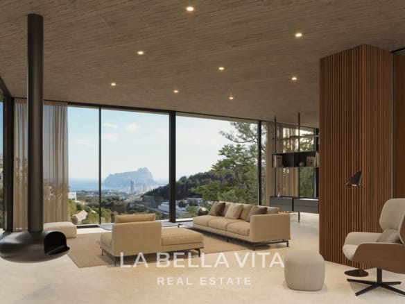 Spectacular Contemporary New-Build Villa with Panoramic Sea View for sale in Benissa