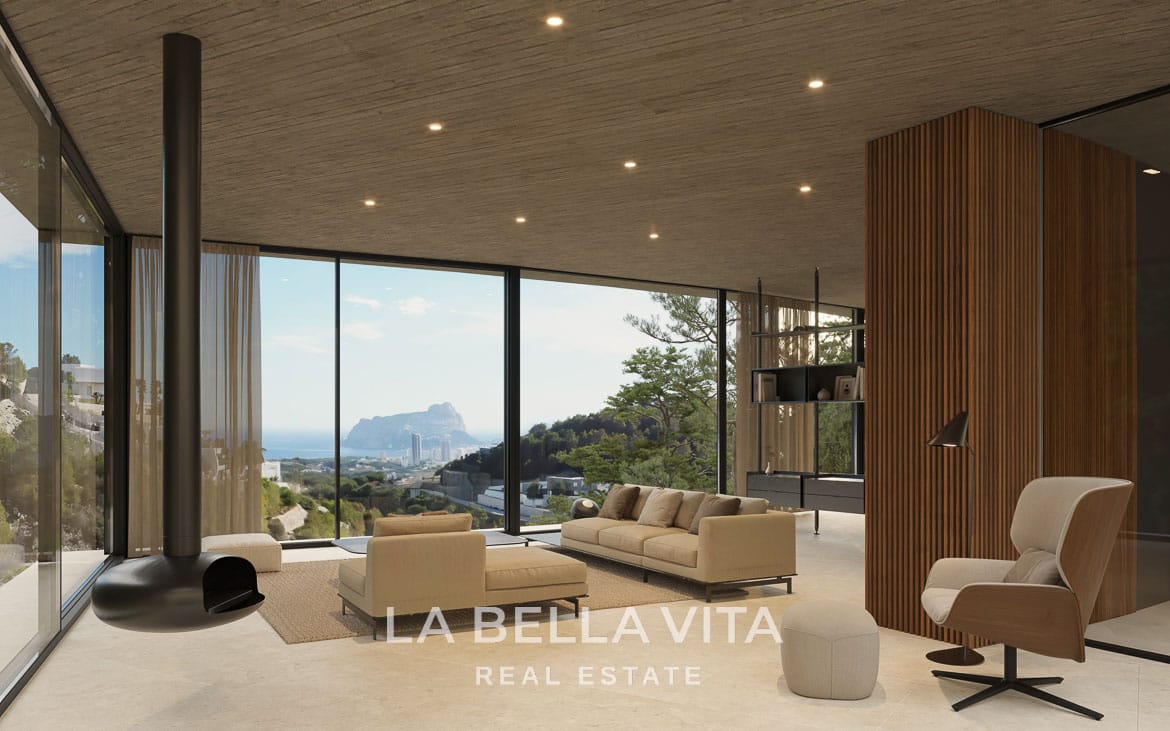 Spectacular Contemporary New-Build Villa with Panoramic Sea View for sale in Benissa