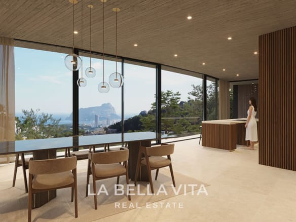 Spectacular Contemporary New-Build Villa with Panoramic Sea View for sale in Benissa