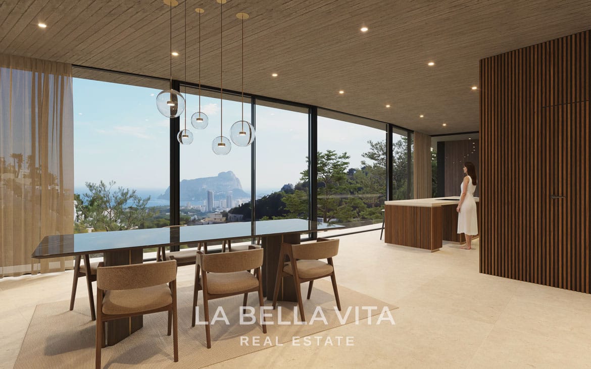 Spectacular Contemporary New-Build Villa with Panoramic Sea View for sale in Benissa