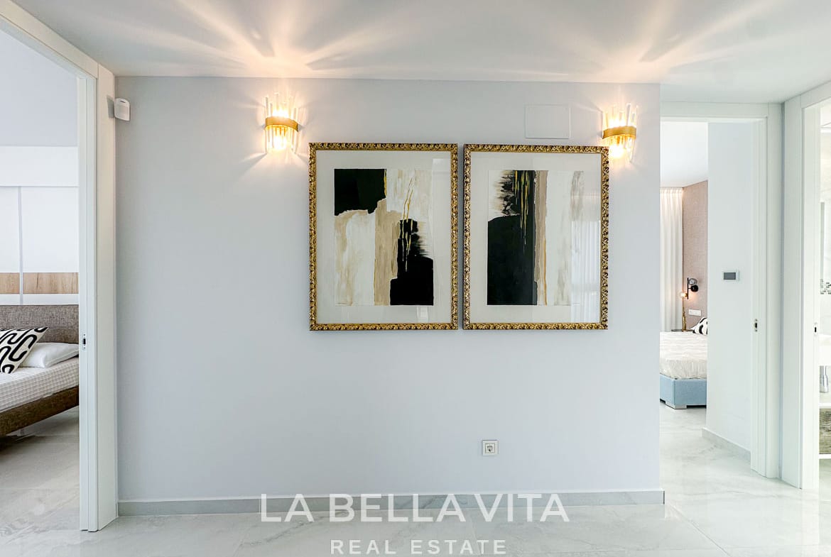 Spacious 6-Bedroom Villa for Sale in Campoamor, Orihuela Costa – Lift, Private Pool, Basement & Garage