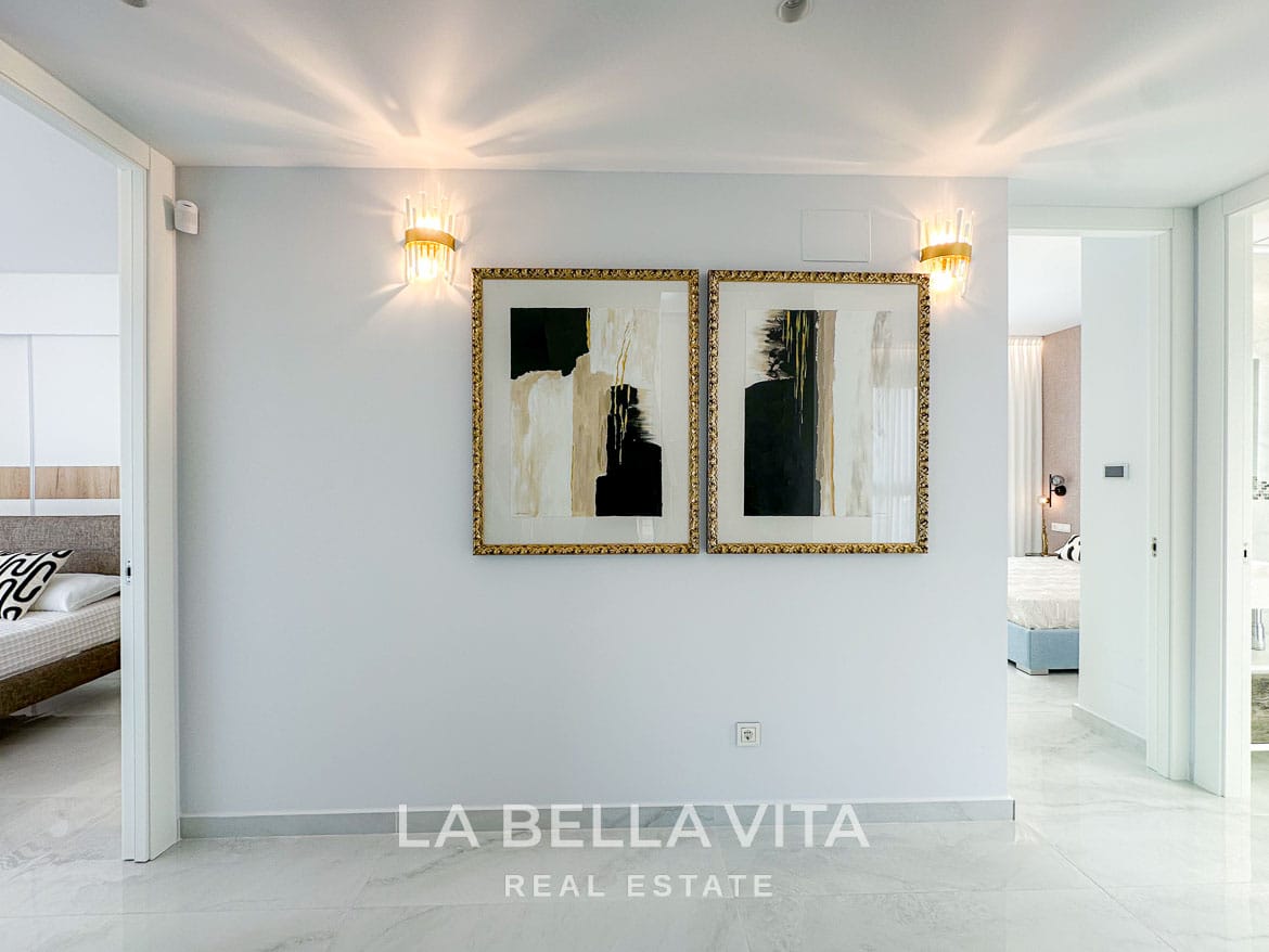 6-Bedroom Villa for Sale in Campoamor, Orihuela Costa – 24 Spacious 6-Bedroom Villa for Sale in Campoamor, Orihuela Costa – Lift, Private Pool, Basement & Garage