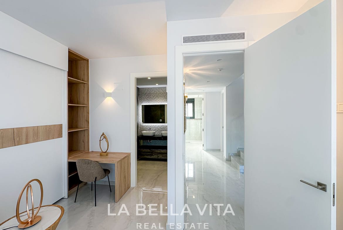 Spacious 6-Bedroom Villa for Sale in Campoamor, Orihuela Costa – Lift, Private Pool, Basement & Garage