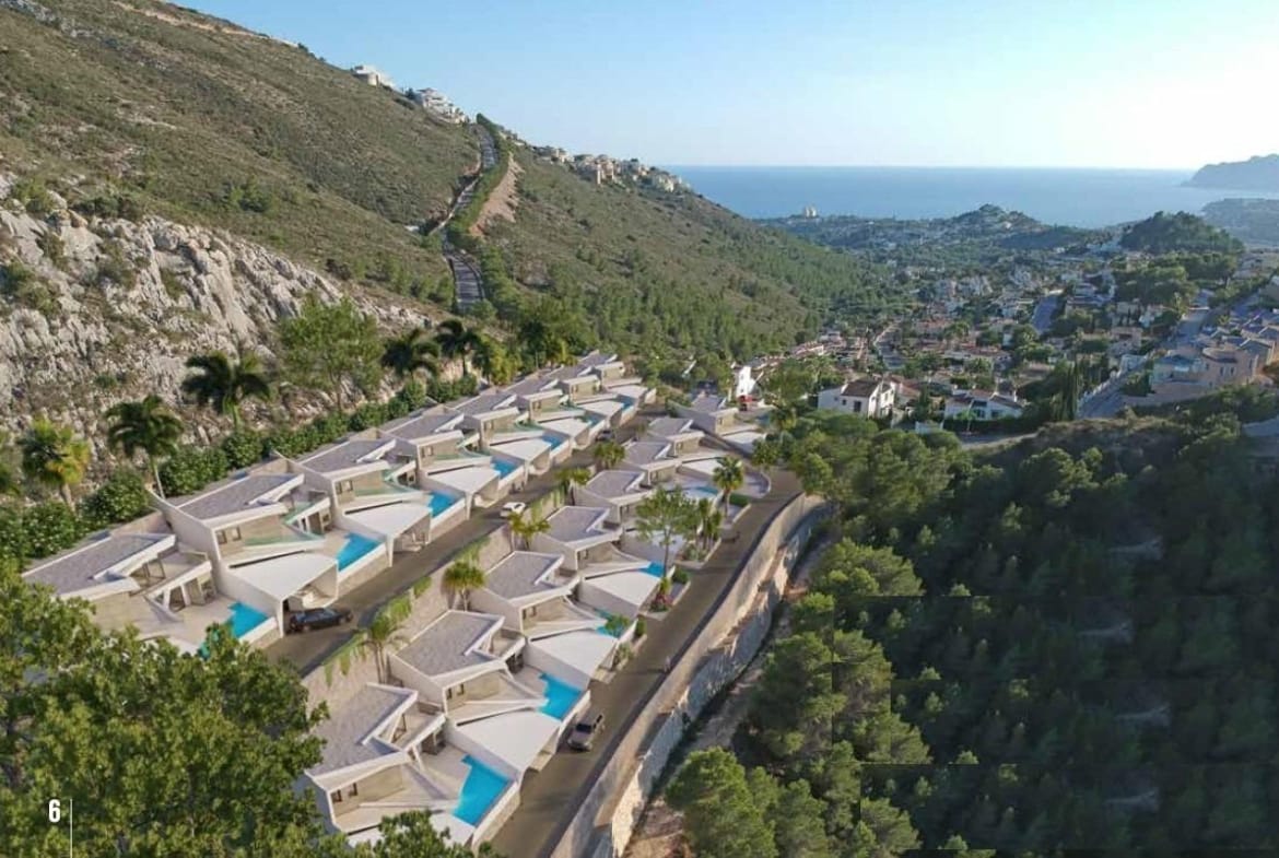 New Build 3 bedroom Villa with Sea View for Sale in Benitachell, Costa Blanca North