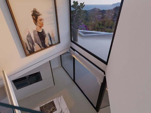 New Build 3 bedroom Villa with Sea View for Sale in Benitachell, Costa Blanca North