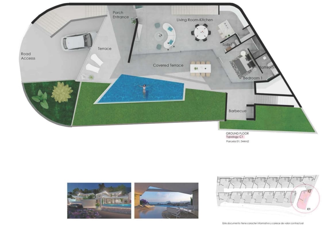 New Build Villa with Private Pool and Sea View for Sale in Benitachell, Costa Blanca North