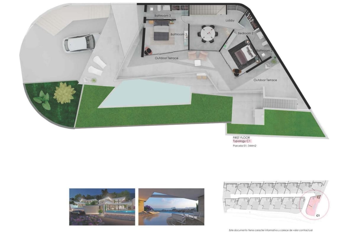 New Build Villa with Private Pool and Sea View for Sale in Benitachell, Costa Blanca North