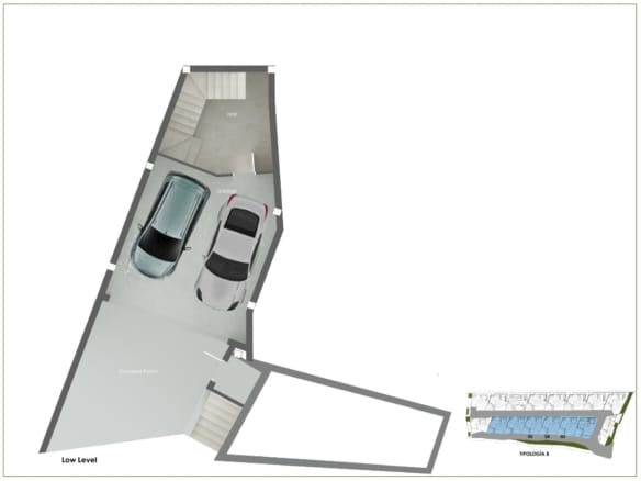 New Build 3 bedroom Villa with Sea View for Sale in Benitachell, Costa Blanca North floor plan