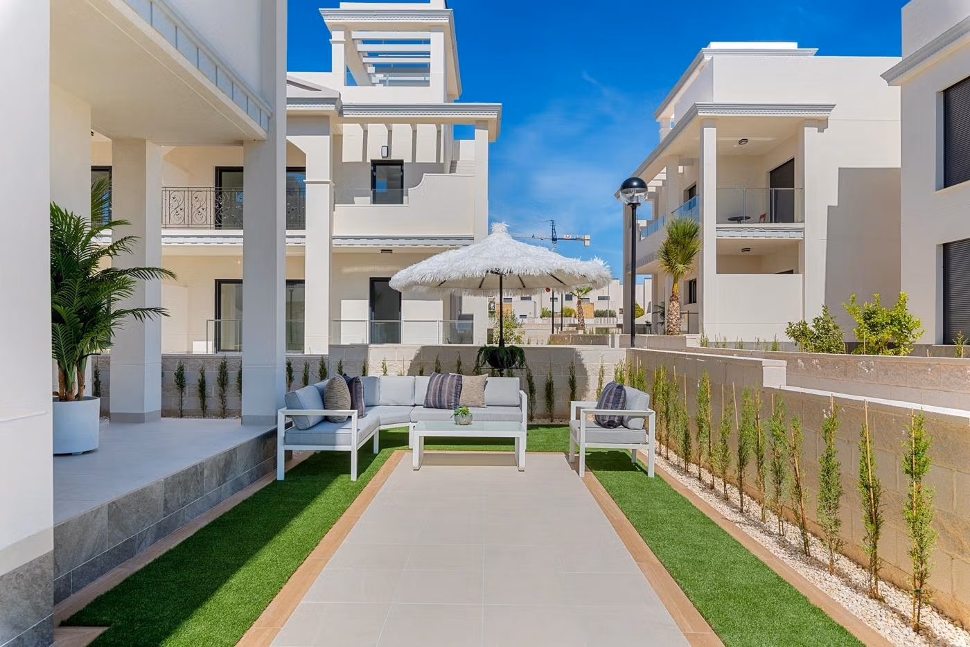 Modern-Mediterranean-Apartments-in-Ciudad-Quesada-Costa-Blanca-4 Moderne 3-Zimmer-Wohnungen im Erdgeschoss mit privatem Garten in Ciudad Quesada