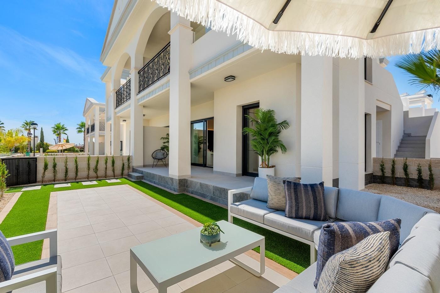 Modern 3-bedroom Ground Floor Apartments with Private Garden in Ciudad Quesada