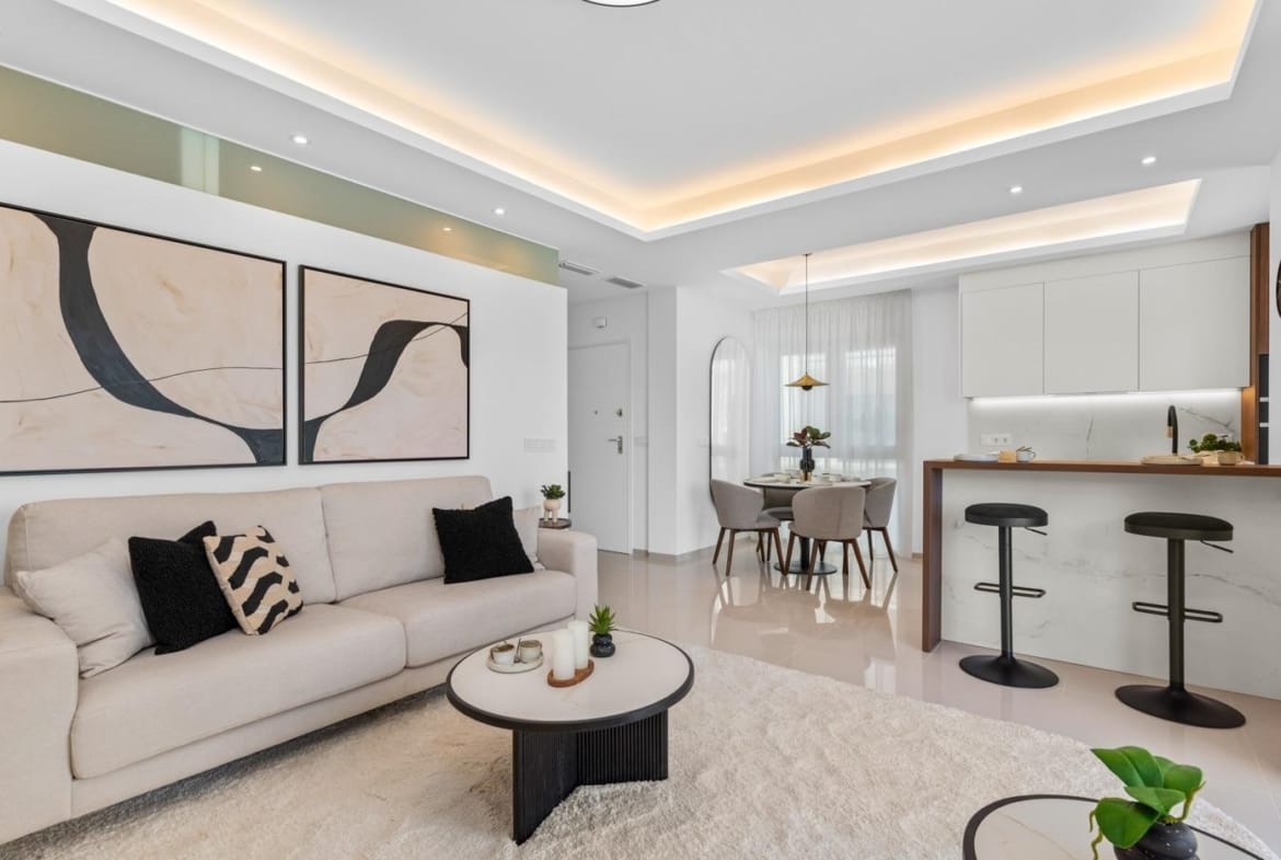 Modern Mediterranean 3-bedroom Penthouse Apartments with Solarium in Ciudad Quesada