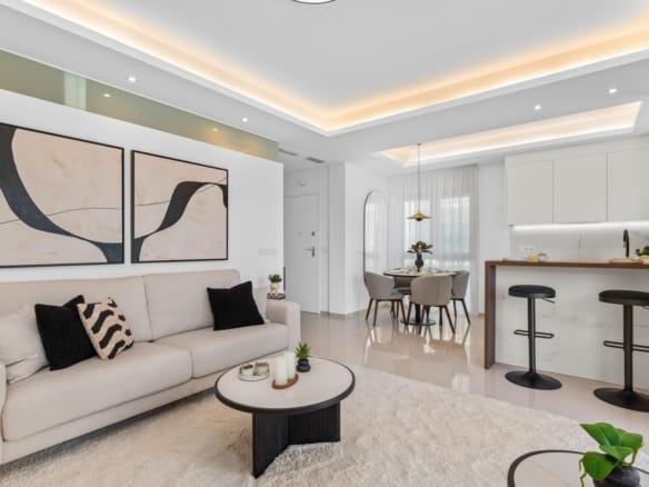 Modern Mediterranean 2 Bedroom Top Floor Apartment for Sale in Ciudad Quesada, Costa Blanca