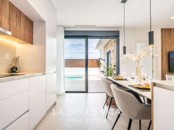 Single-Level New Build Villas for Sale in Roldán – Private Pool, Solarium & Village Lifestyle