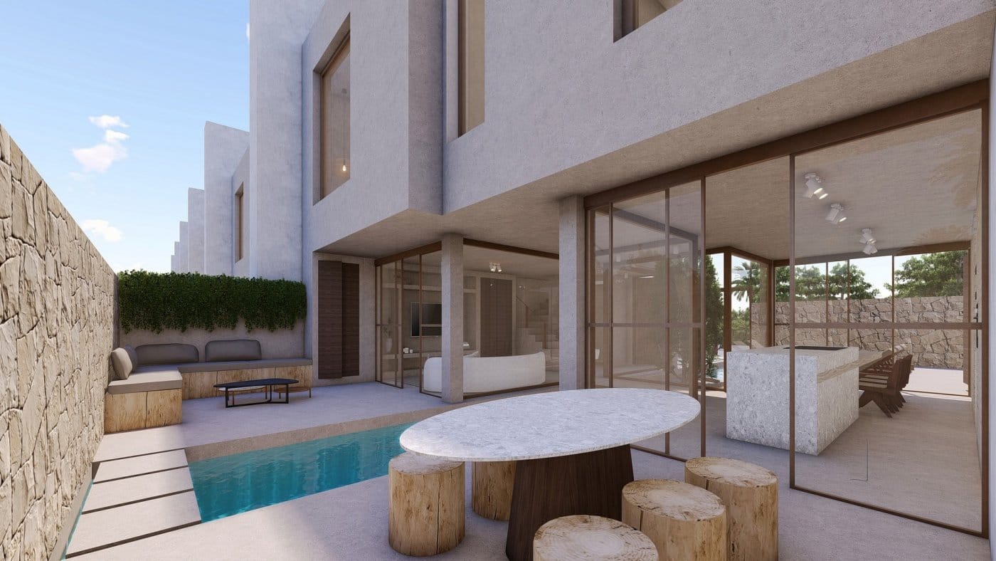 New Build Modern Corner Properties for sale in Formentera del Segura, Alicante
