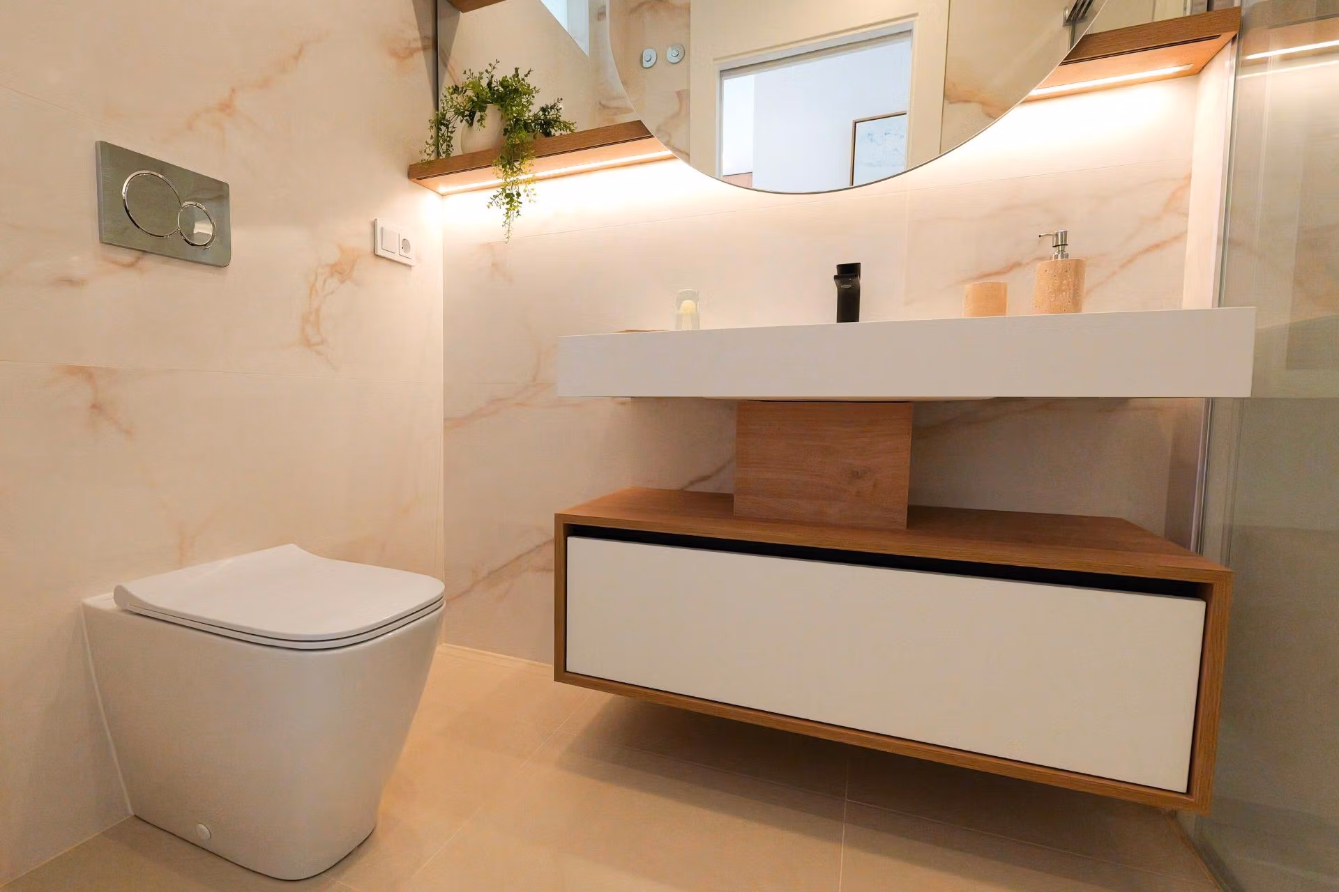 NEW-BUILD-RESIDENTIAL-COMPLEX-IN-ROJALES-26 Новопостроен средиземноморски апартамент с 3 спални на последния етаж и солариум за продажба в Сиудад Кесада