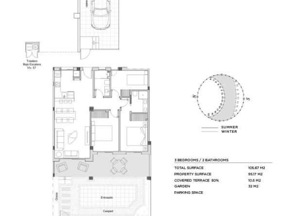 New Build Mediterranean 3-Bedroom Ground Floor Apartment for Sale in Ciudad Quesada