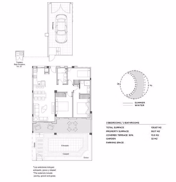 New Build Mediterranean 3-Bedroom Ground Floor Apartment for Sale in Ciudad Quesada