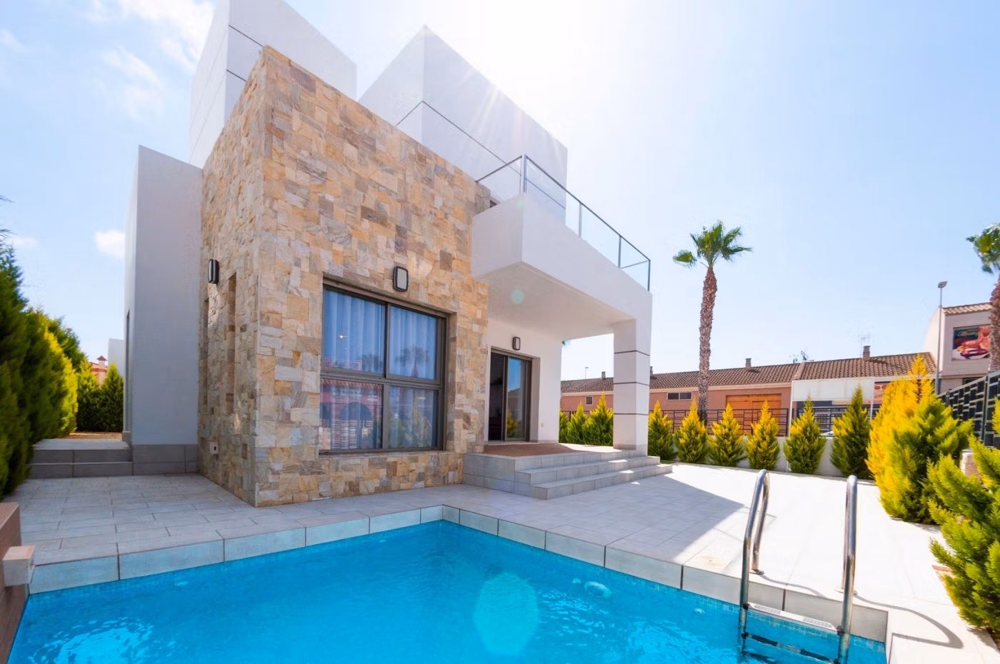 New Build Villa with Private Pool for sale in Los Alcazares New Build Key Ready Villa with private pool in Los Alcazares, Murcia