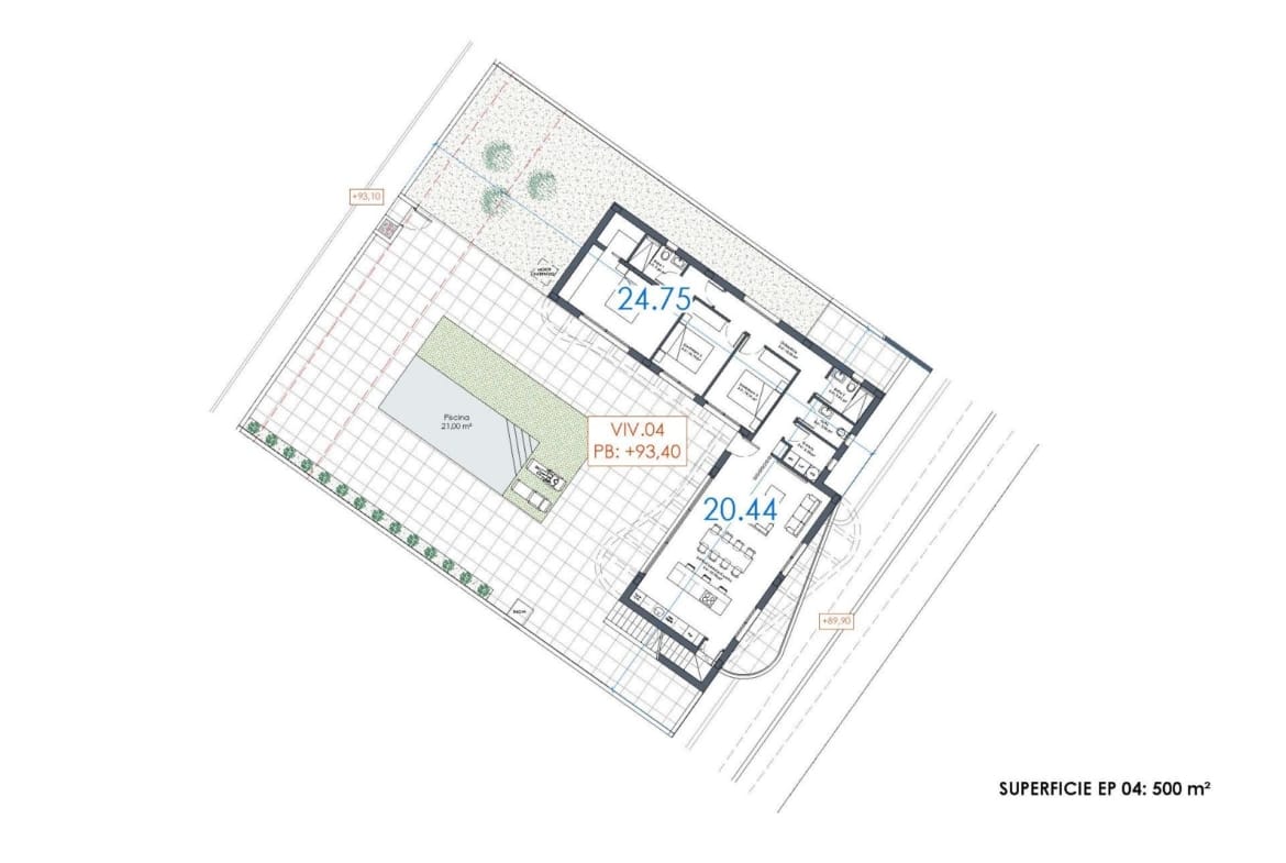 New Build Single-Storey Villas with Basement for sale in La Finca Golf Resort, Algorfa