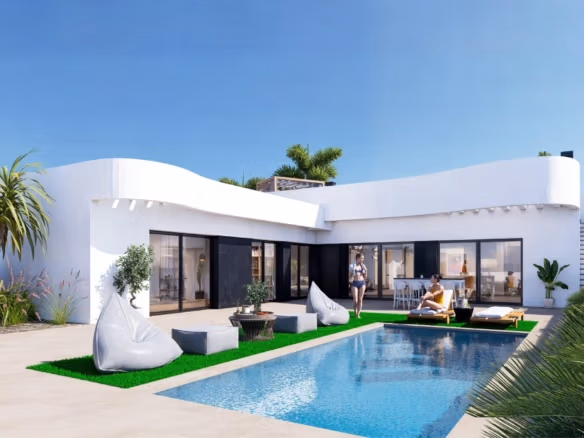 New Build Single-Storey Villas with Basement for sale in La Finca Golf Resort, Algorfa