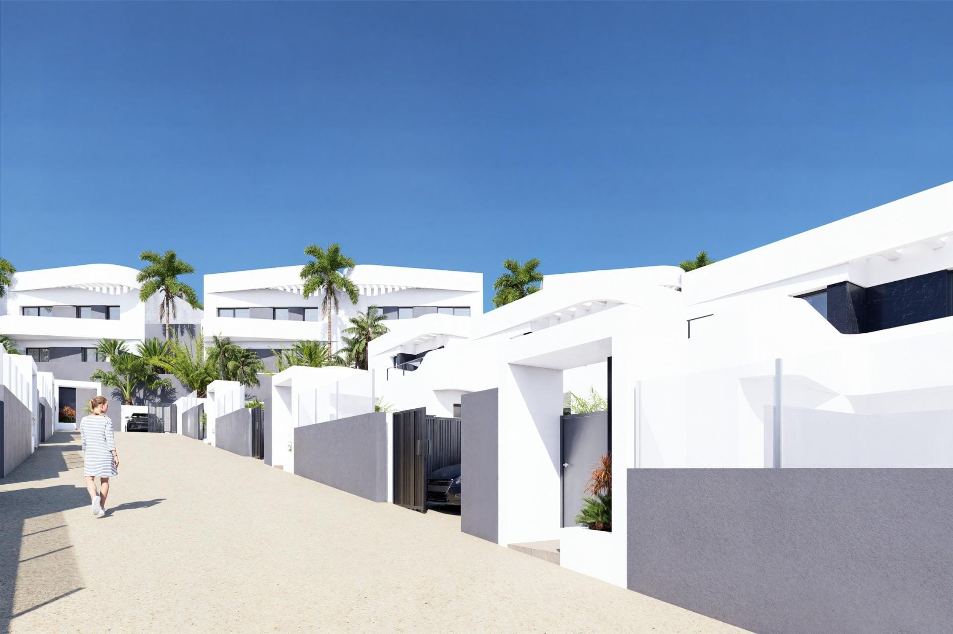 New Build Single-Storey Villas with Private Pool for Sale in La Finca Golf Resort, Algorfa