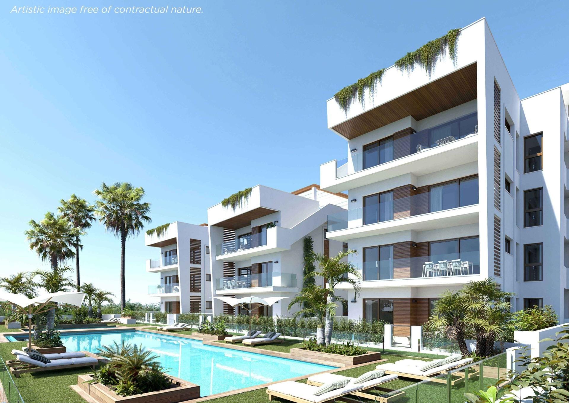 Coastal New Build 3 bedroom Ground Floor Apartments for sale in Los Alcázares, Costa Cálida