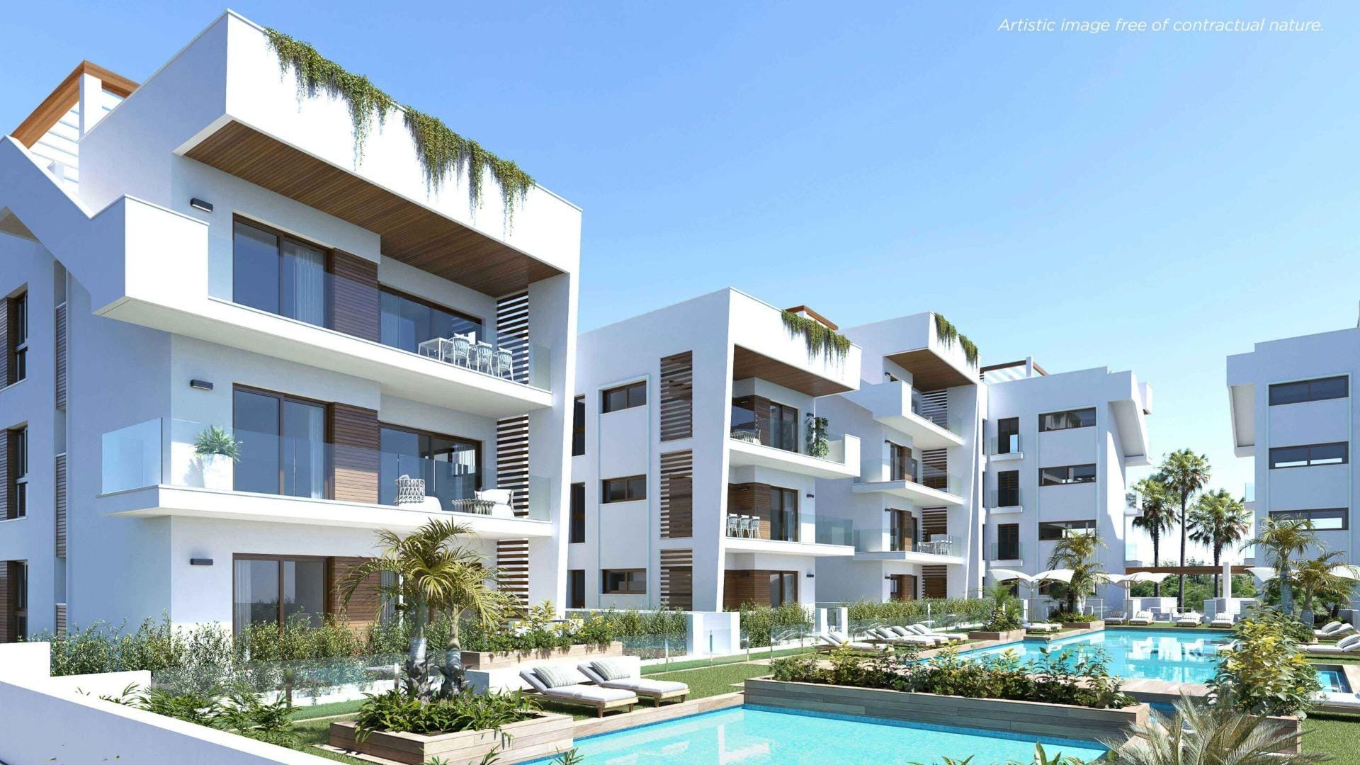 Coastal New Build 2 bedroom Ground Floor Apartments for sale in Los Alcázares