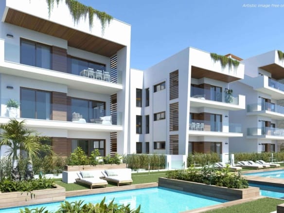 Coastal New Build 3 bedroom Penthouse Apartment for sale in Los Alcázares