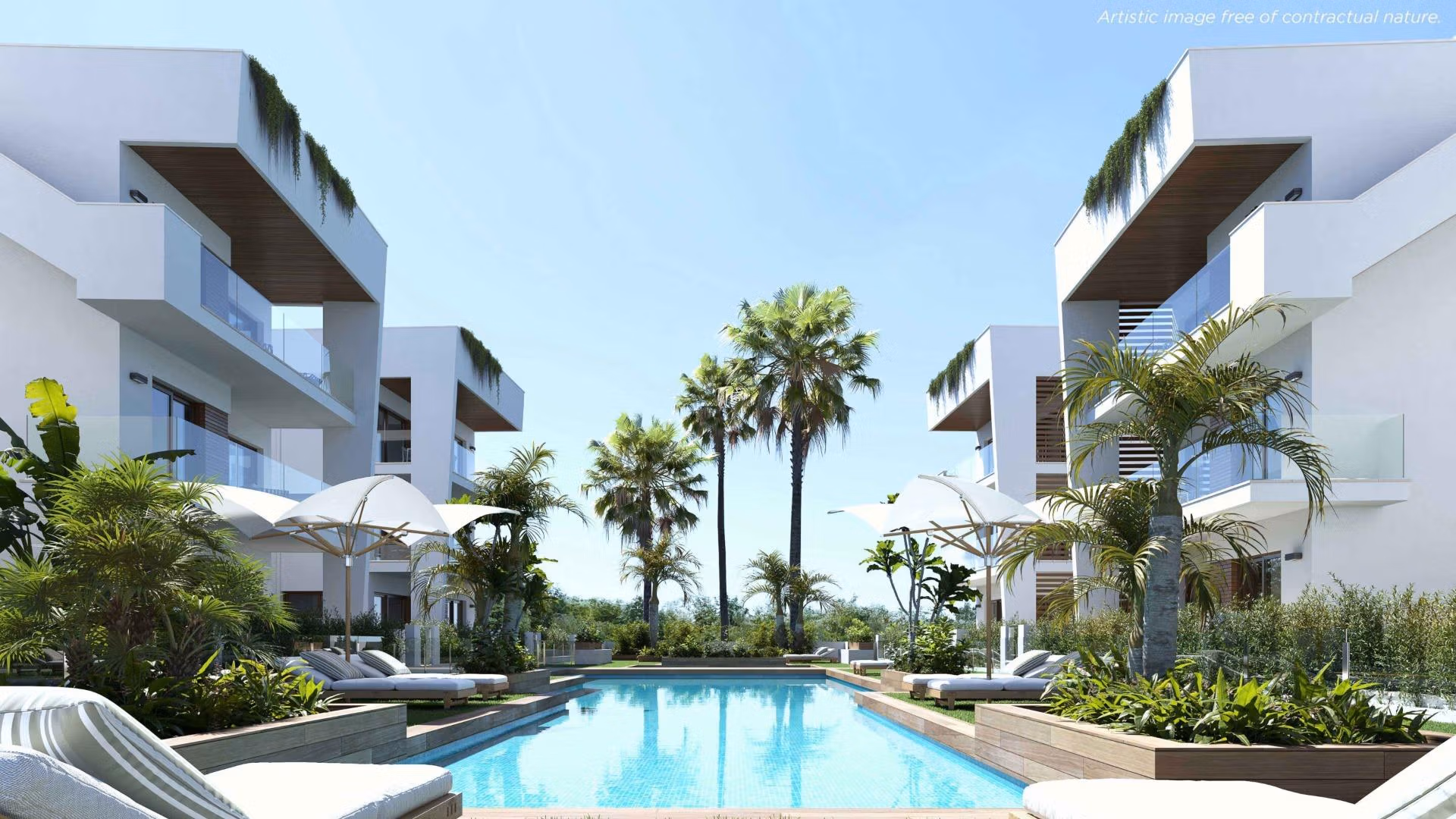 New-Mediterranean-Style-Residences-in-Los-Alcazares-Costa-Calida-4 Kustnieuwbouw 2-slaapkamer penthouse appartementen te koop in Los Alcázares, Costa Cálida