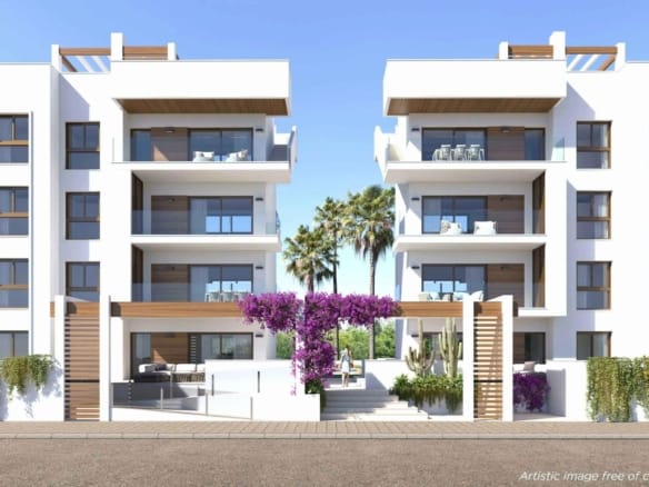 Coastal New Build 3 bedroom Penthouse Apartment for sale in Los Alcázares