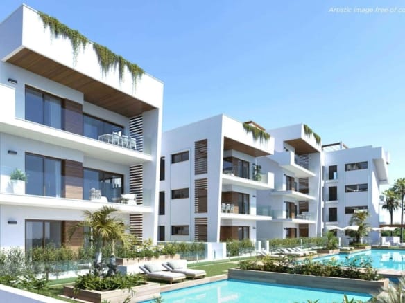 Coastal New Build 2 bedroom Penthouse Apartments for Sale in Los Alcázares, Costa Cálida
