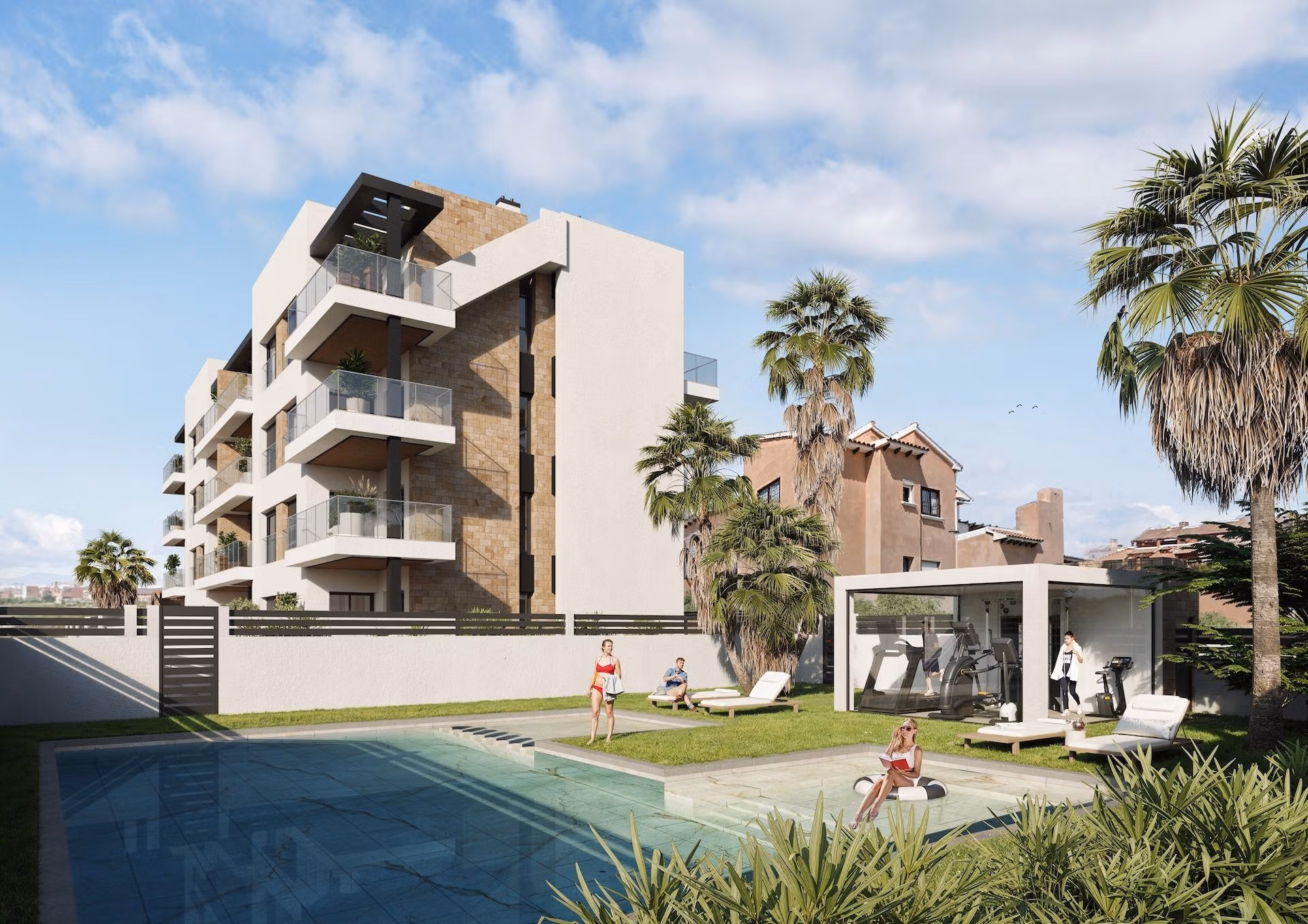 New Build South Facing Apartments for sale in Aguas Nuevas, Torrevieja