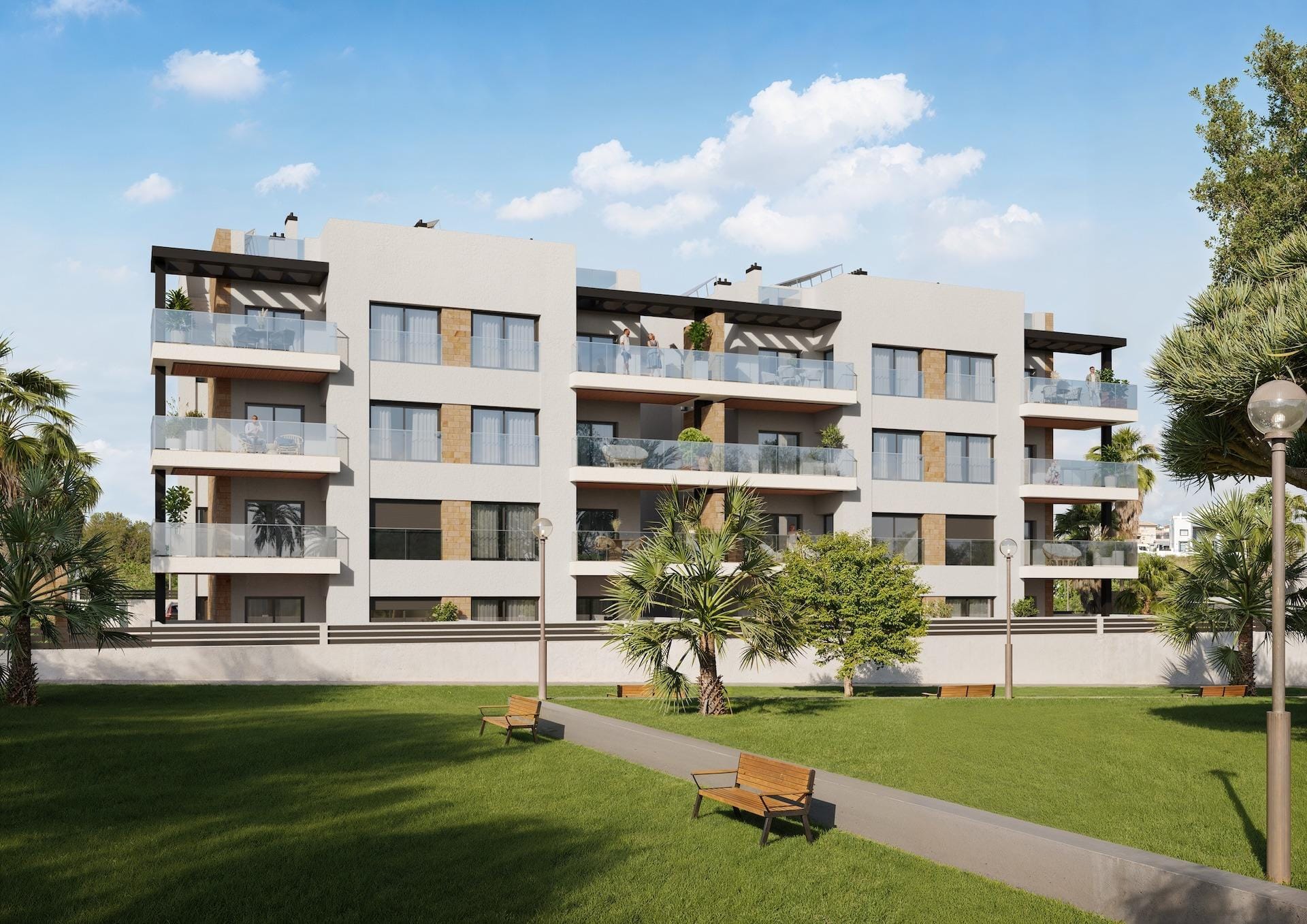 New Build South Facing Apartments for sale in Aguas Nuevas, Torrevieja