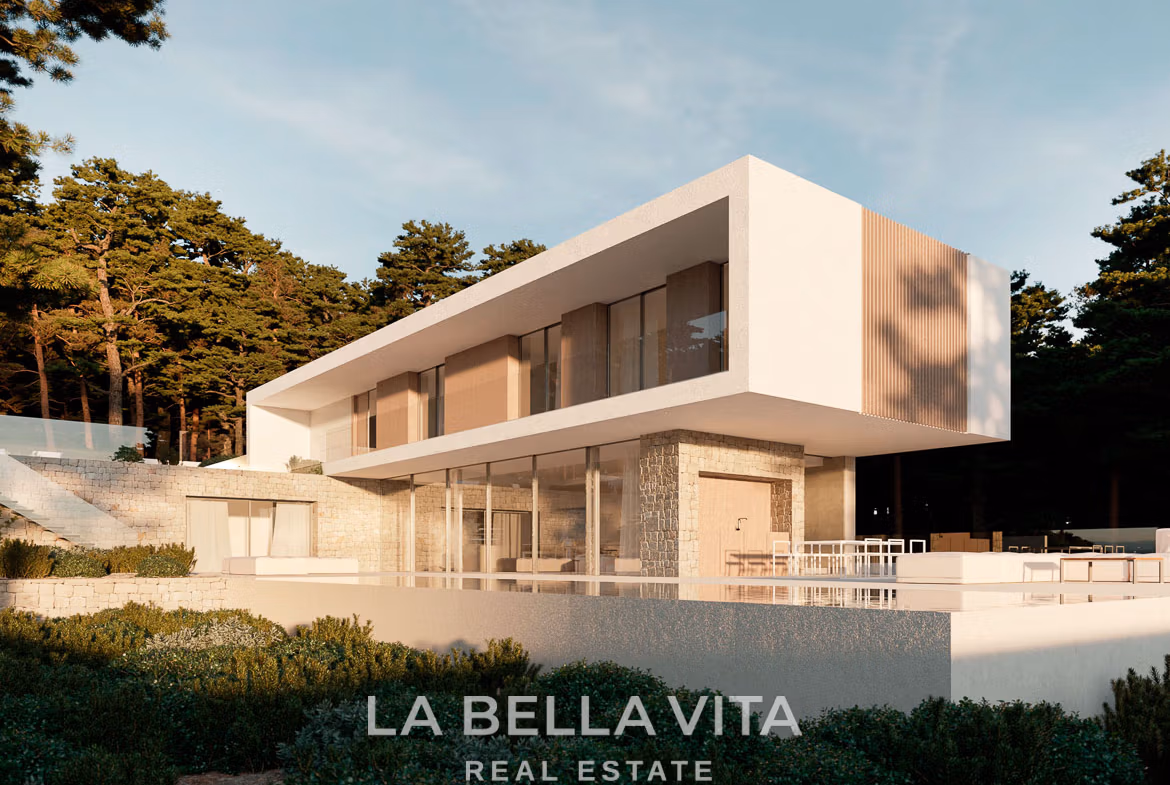 Spacious Luxury Off-Plan Villa for sale in Benissa, Alicante – 1 Spacious Luxury Off-Plan Villa for sale in Benissa, Costa Blanca North, Alicante