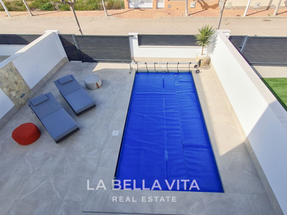 Modern New Build Villas with private pool for sale in San Pedro del Pinatar