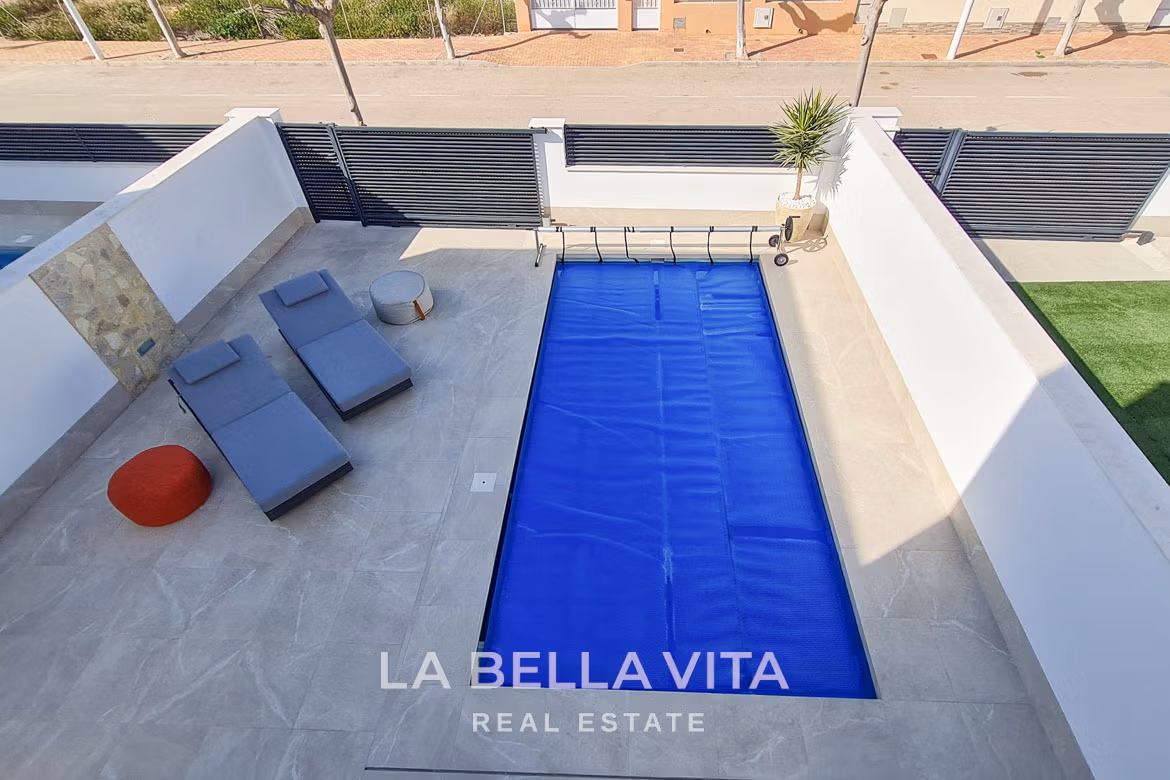 Modern New Build Villas with private pool for sale in San Pedro del Pinatar