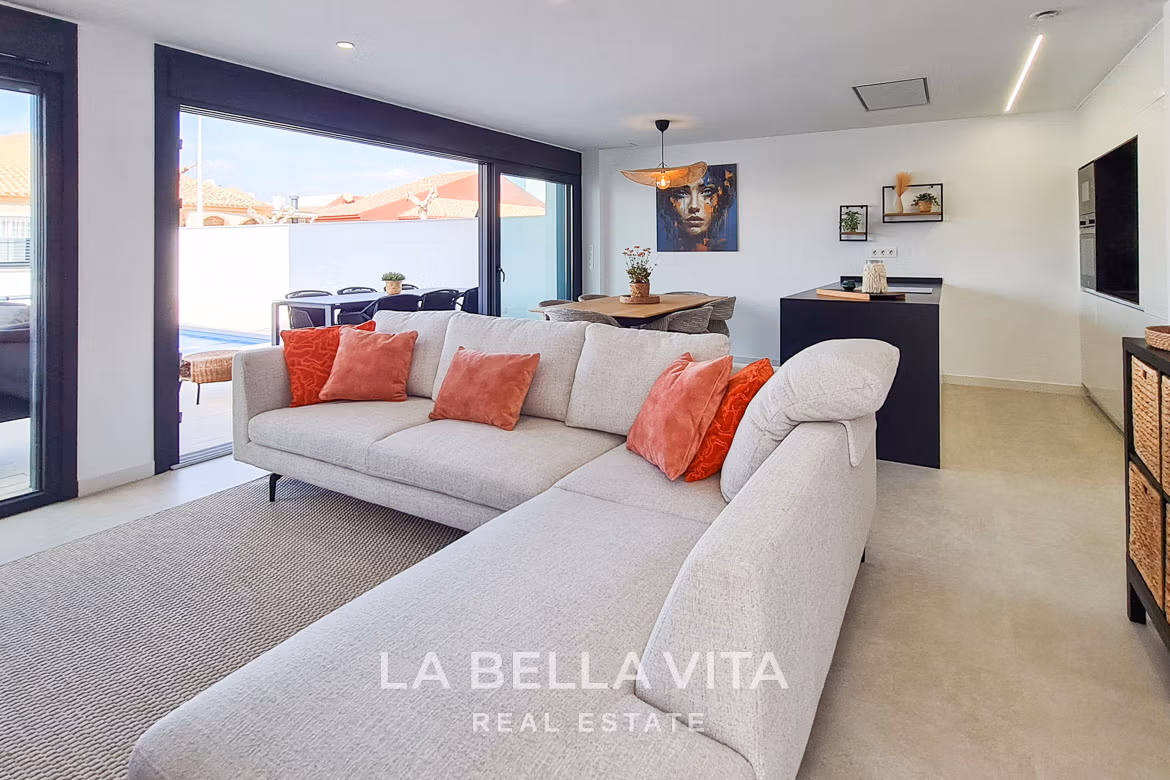 Modern New Build Villas with private pool for sale in San Pedro del Pinatar