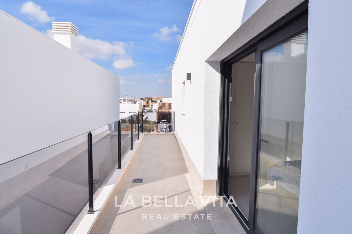 Modern New Build Villas with private pool for sale in San Pedro del Pinatar